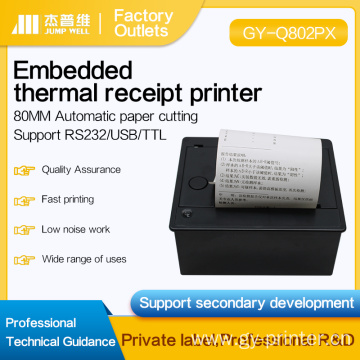 80MM testing equipment micro embedded thermal printer
